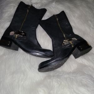 Vince Camuto Size 8 Wex Moto Boots